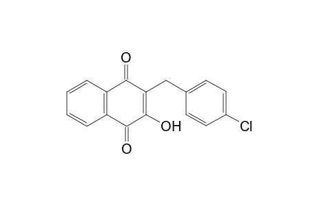 2-(4-Chlorobenzyl)-3-hydroxynaphthalene-1,4-dione