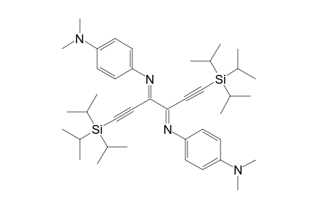 N,N'-bis[(4'-Dimethylamino)phenyl]-1,6-bis(triisopropylsilyl)hexa-1,5-diyne-3,4-diimine