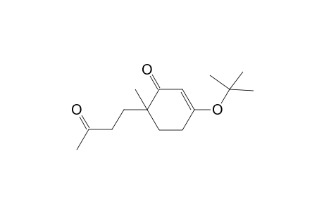 3-tert-butoxy-6-(3-ketobutyl)-6-methyl-cyclohex-2-en-1-one