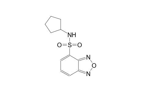 2,1,3-benzoxadiazole-4-sulfonamide, N-cyclopentyl-