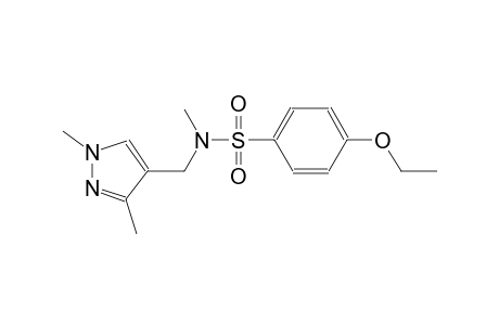 benzenesulfonamide, N-[(1,3-dimethyl-1H-pyrazol-4-yl)methyl]-4-ethoxy-N-methyl-