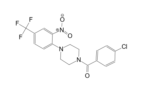 piperazine, 1-(4-chlorobenzoyl)-4-[2-nitro-4-(trifluoromethyl)phenyl]-