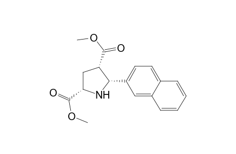 2,4-Pyrrolidinedicarboxylic acid, 5-(2-naphthalenyl)-, dimethyl ester, (2.alpha.,4.alpha.,5.alpha.)-
