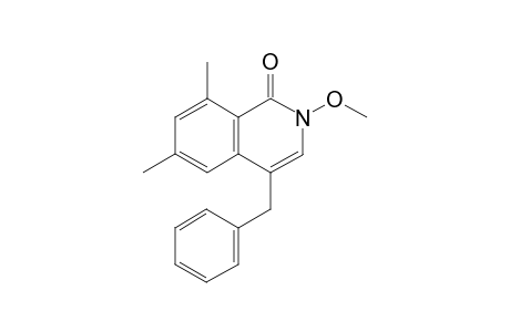 4-Benzyl-2-methoxy-6,8-dimethylisoquinolin-1(2H)-one