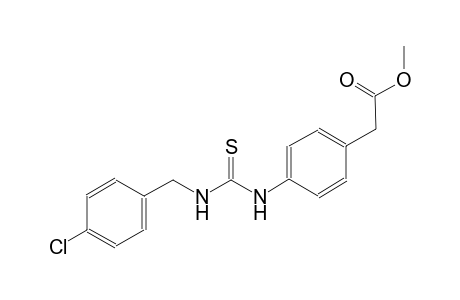 methyl [4-({[(4-chlorobenzyl)amino]carbothioyl}amino)phenyl]acetate