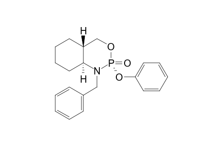 (2S,4aS,8aS)-trans-1-benzyl-2-phenoxy-4a,5,6,7,8,8a-hexahydro-4H-benzo[d][1,3,2]oxazaphosphinine 2-oxide