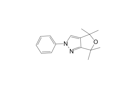 4,4,6,6-Tetramethyl-2-phenyl-2,6-dihydro-4H-furo[3,4-c]pyrazole