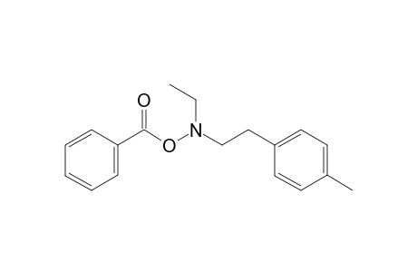 O-Benzoyl-N-ethyl-N-(4-methylphenethyl)hydroxylamine