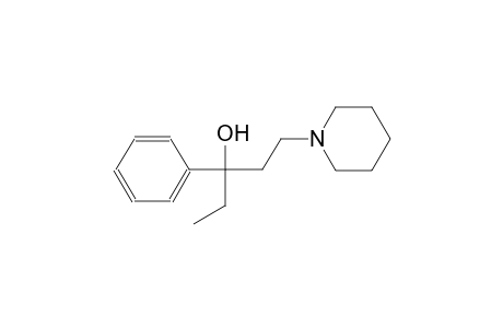 3-Phenyl-1-(1-piperidinyl)-3-pentanol