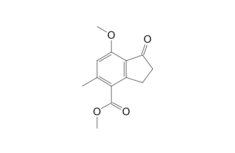 Methyl 7-methoxy-5-methyl-1-oxoindane-4-carboxylate