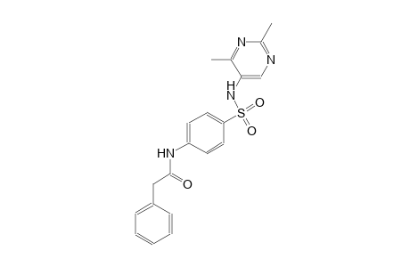 N-(4-{[(2,4-dimethyl-5-pyrimidinyl)amino]sulfonyl}phenyl)-2-phenylacetamide