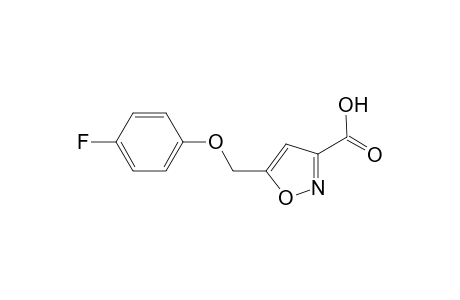 3-Isoxazolecarboxylic acid, 5-[(4-fluorophenoxy)methyl]-