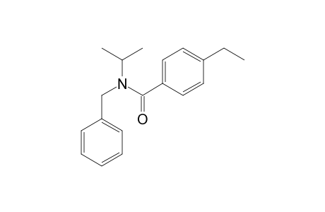 N-Benzyl-4-ethyl-N-isopropylbenzamide