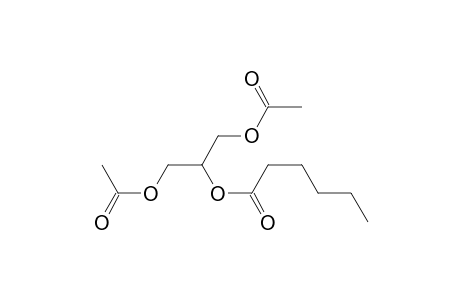Hexanoic acid, 2-(acetyloxy)-1-[(acetyloxy)methyl]ethyl ester