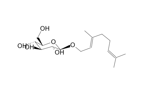 (3,7-Dimethyl-octa-2,6-dienyl)-b-d-glucopyranoside