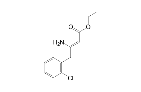 (2Z)-Ethyl 3-Amino-4-(2-chlorophenyl)but-2-enoate