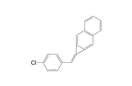 1-((4-Chlorophenyl)-methylene)-1H-cyclopropa-[B]-naphthalene