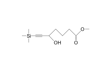 (5S)-5-Hydroxy-7-trimethylsilyl-hept-6-ynoic acid, methyl ester