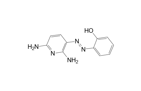 2-[(E)-(2,6-Diamino-3-pyridinyl)diazenyl]phenol