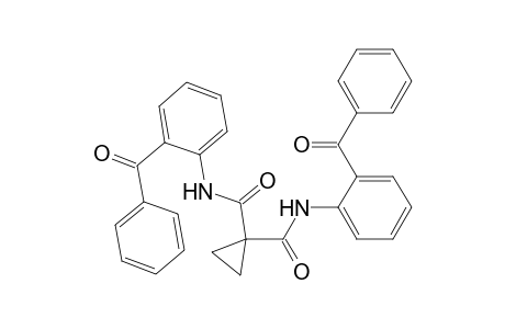 N,N'-Bis(2'-Benzoylphenyl)cyclopropane-1,1-dicarboxamide