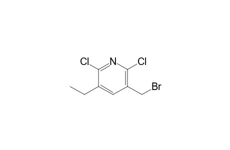 2,6-Dichloro-3-ethyl-5-bromomethylpyridine