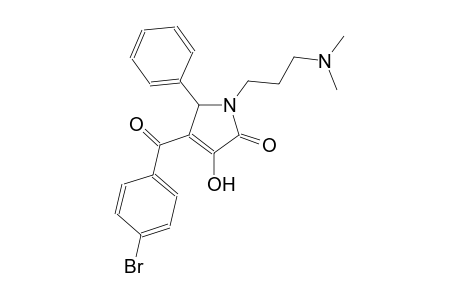 4-(4-bromobenzoyl)-1-[3-(dimethylamino)propyl]-3-hydroxy-5-phenyl-1,5-dihydro-2H-pyrrol-2-one