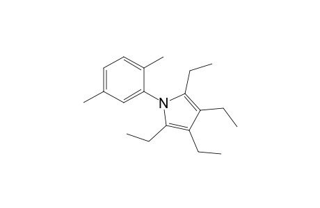 2,3,4,5-Tetraethyl-1-(2,5-dimethylphenyl)-1H-pyrrole