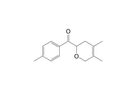 (+)-4,5-Dimethyl-2-(4'-methylbenzoyl)-3,6-dihydro-2H-pyran