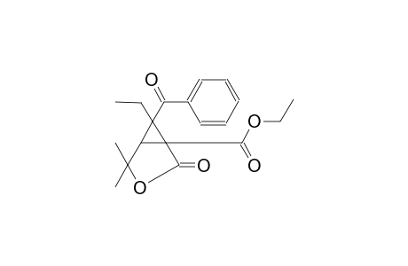 6-Benzoyl-6-ethyl-4,4-dimethyl-2-oxo-3-oxa-bicyclo[3.1.0]hexane-1-carboxylic acid ethyl ester