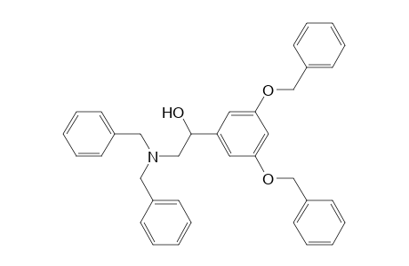 1-(3,5-dibenzoxyphenyl)-2-(dibenzylamino)ethanol