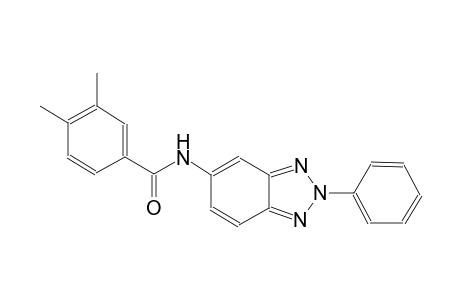 benzamide, 3,4-dimethyl-N-(2-phenyl-2H-1,2,3-benzotriazol-5-yl)-