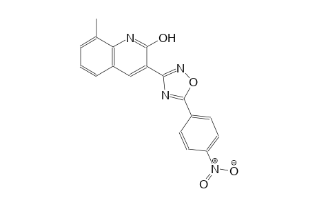 8-methyl-3-[5-(4-nitrophenyl)-1,2,4-oxadiazol-3-yl]-2-quinolinol