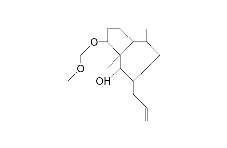 8Aa-decahydro-3ab, 8b-dimethyl-4a-hydroxy-3b-methoxymethoxy-7b-(2-propenyl)-azulene