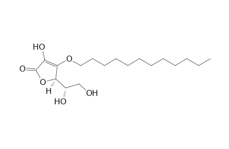 (2R)-2-[(1S)-1,2-bis(oxidanyl)ethyl]-3-dodecoxy-4-oxidanyl-2H-furan-5-one