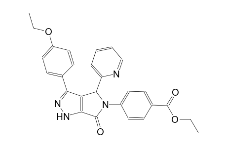 benzoic acid, 4-(3-(4-ethoxyphenyl)-4,6-dihydro-6-oxo-4-(2-pyridinyl)pyrrolo[3,4-c]pyrazol-5(1H)-yl)-, ethyl ester