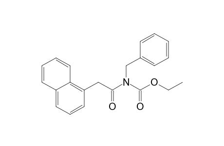 Carbamic acid, (1-naphthalenylacetyl)(phenylmethyl)-, ethyl ester
