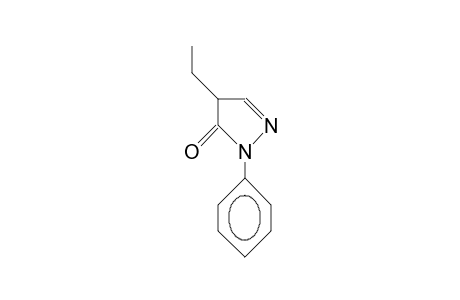 1-Phenyl-4-ethyl-5-pyrazolinone
