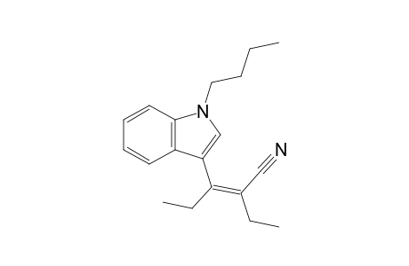(z)-3-(1-Butyl-3-indolyl)-2-ethyl-2-propenenitrile