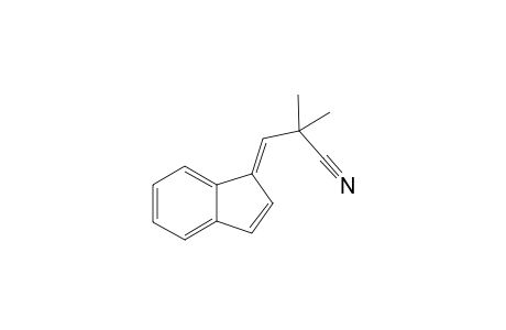 (Z/E)-2,2-Dimethyl-3-(indenylidene)propanitrile