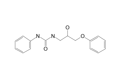 1-(2-Hydroxy-3-phenoxypropyl)-3-phenylurea