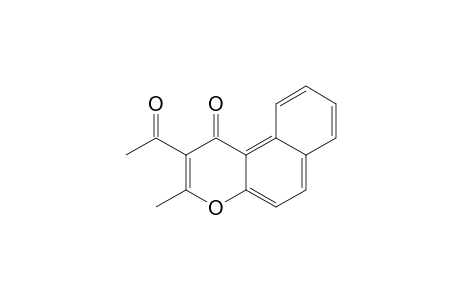 3-ACETYL-5,6-(1,3-BUTADIENYLEN)-2-METHYL-CHROMONE