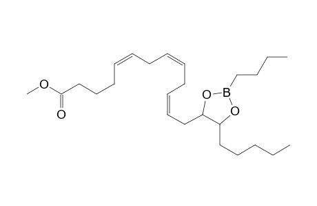 Methyl 14,15-buytlborondioxyeicosan-5(Z),8(Z),11(Z)-trienoate