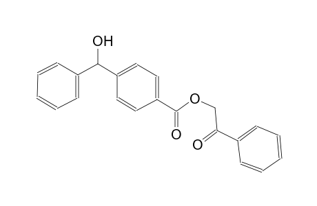 benzoic acid, 4-(hydroxyphenylmethyl)-, 2-oxo-2-phenylethyl ester