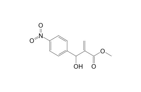 Methyl 3-(hydroxy)-3-(p-nitrophenyl)-2-methylenepropanoate