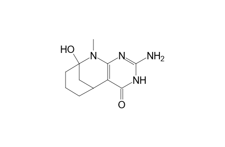2-Amino-9-hydroxy-10-methyl-5,6,7,8,9,10-hexahydro-5,9-methanopyrimido[4,5-b]azocin-4(3H)-one