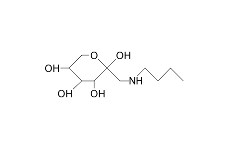1-Deoxy-1-(N-butylamino).beta.-D-fructopyranose