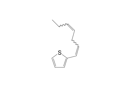 2-[hepta-1,4-dienyl]thiophene