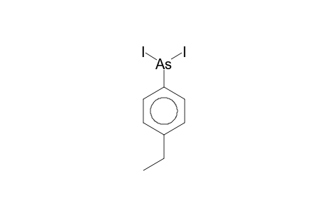 4-Ethylphenylarsonous diiodide
