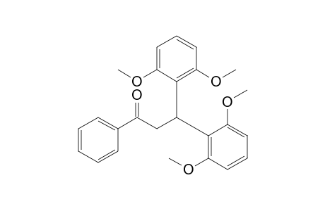 1-Benzoyl-2,2-bis(2,6-dimethoxyphenyl)ethane