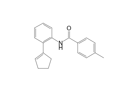 N-(2-Cyclopent-1-en-1-ylphenyl)-4-methylbenzamide